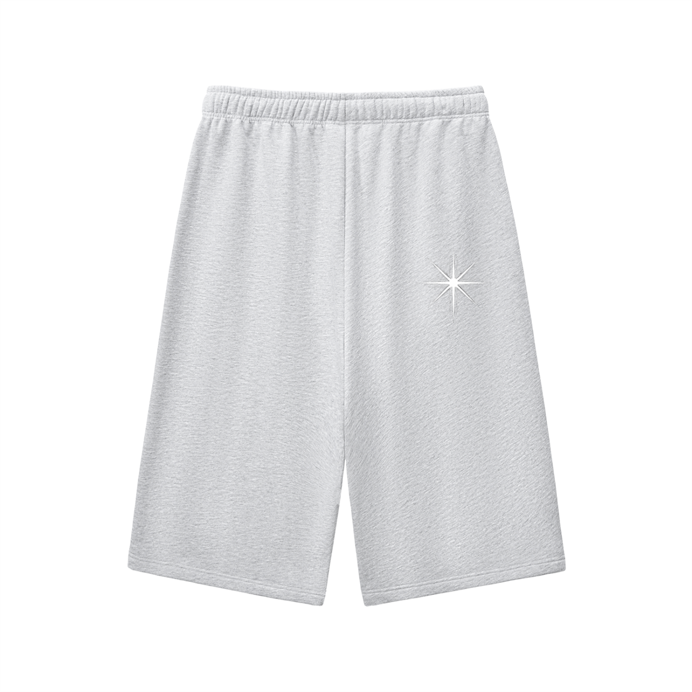 Relaxed Drawstring Three-quarter Sweatpants