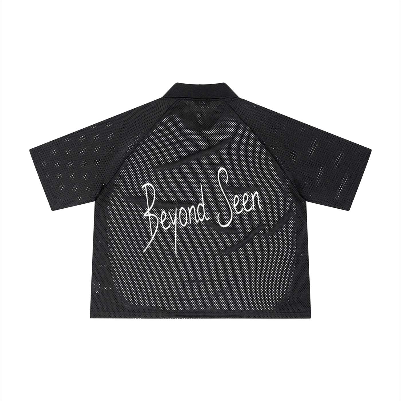 Unisex Striped Mesh Boxy Soccer Jersey