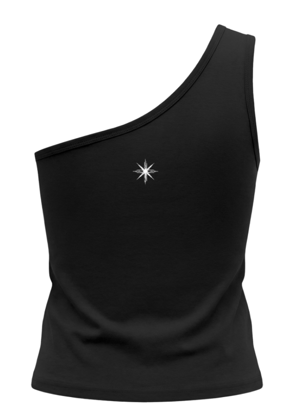Women's One-Shoulder Crop T-Shirt