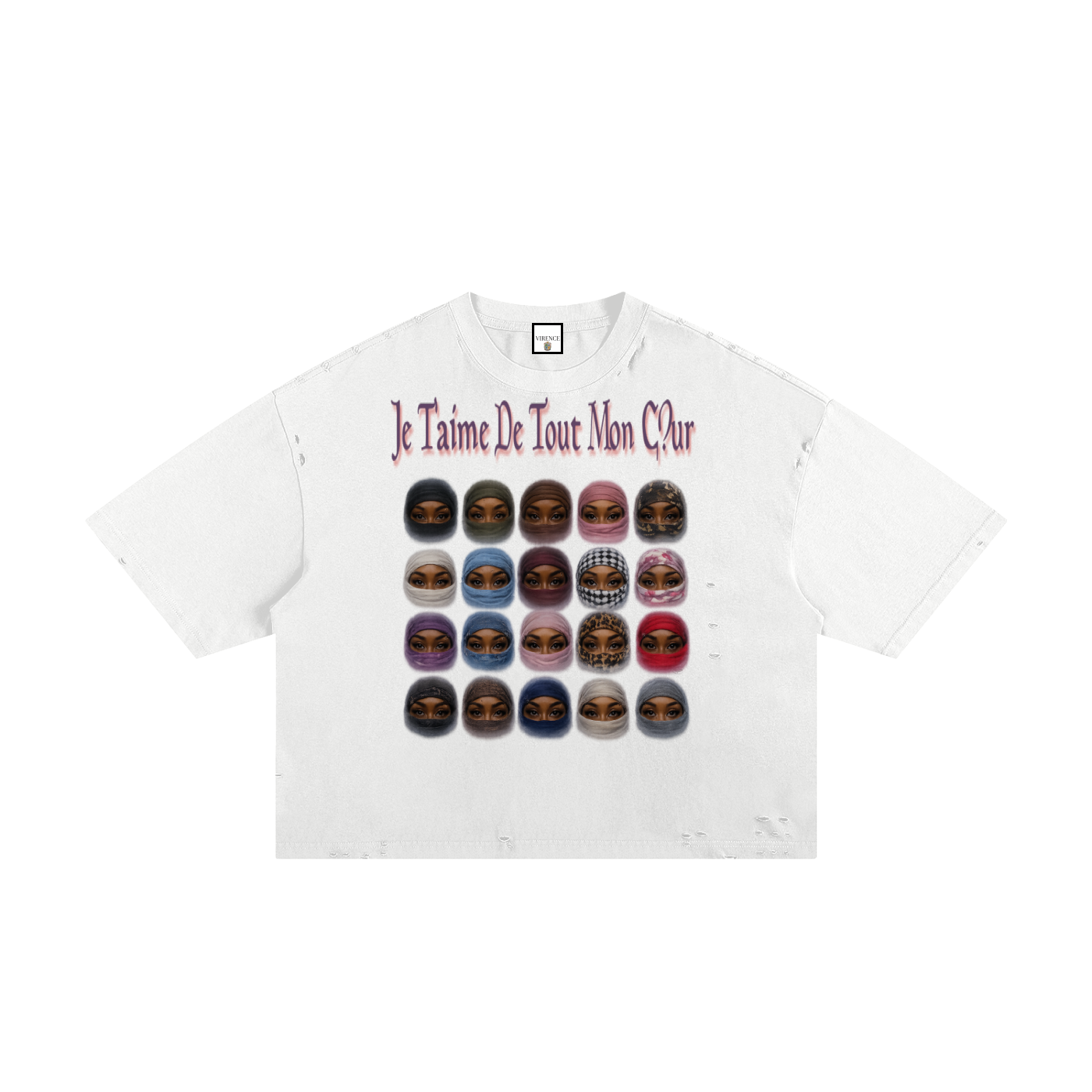 Classic Frayed Boxy Tee