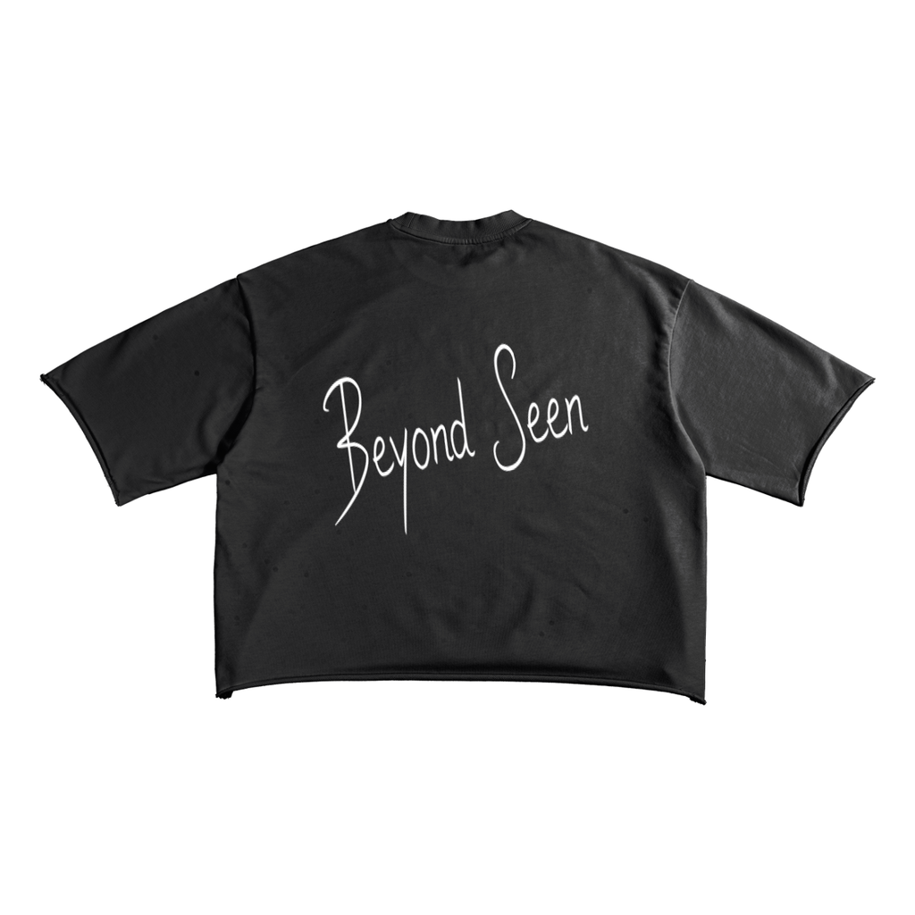 French Terry Raw Edge T-Shirt
