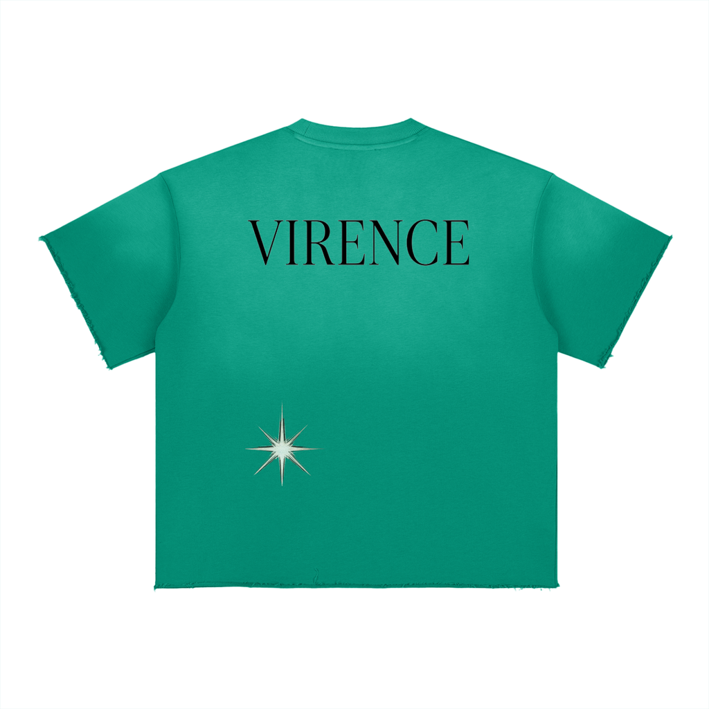 Sun Fade Raw Edge T-Shirt