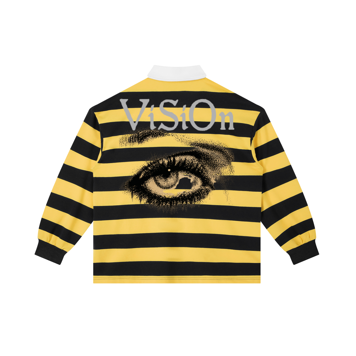 Color Block Stripe Polo Shirt