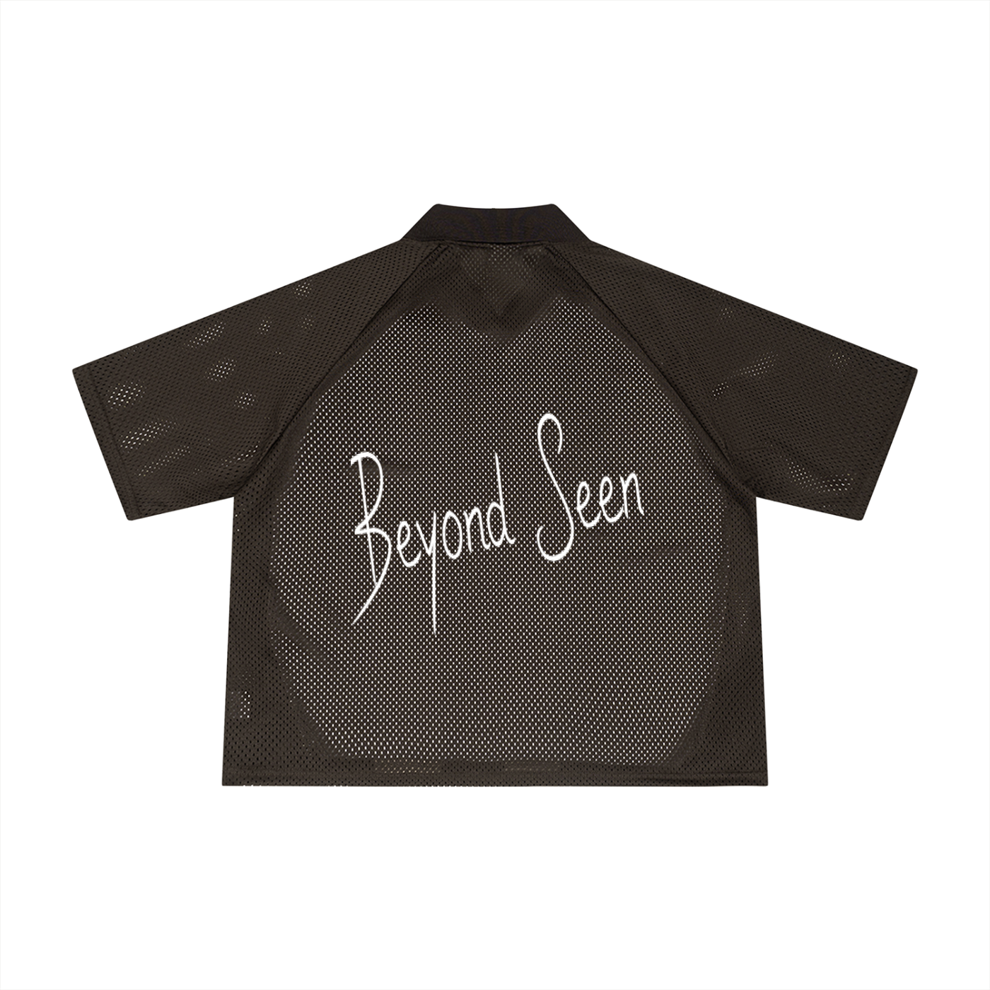 Unisex Striped Mesh Boxy Soccer Jersey