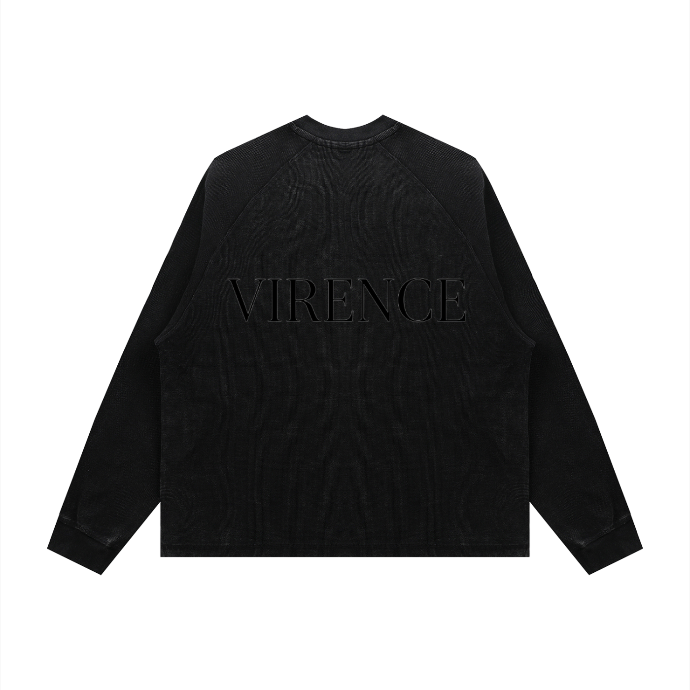 Unisex Vintage Wash Boxy  Waffle T-Shirt
